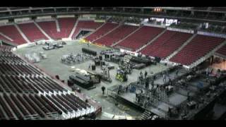 Timelapse Wells Fargo Arena transformation [upl. by Iramohs]