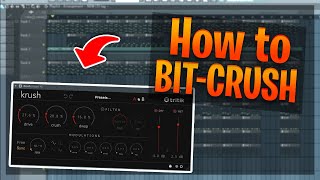 How to BITCRUSH Vocals In FL Studio eg Dante Red Ericdoa  Hyperpop x Glitchcore Tutorial [upl. by Velma]