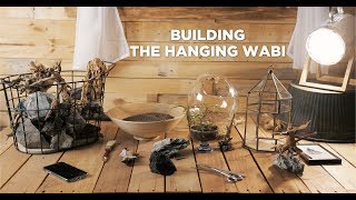 Hanging WABI KUSA  Step by Step Aquascape TUTORIAL [upl. by Lorn810]