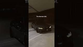 A German Girl Vs BMW M4❤🔥 [upl. by Groot767]