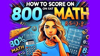 How to score 800 on SAT Math part 1 [upl. by Fenner533]