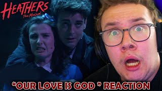 Its 2024 and HEATHERS is DISTURBING quotOur Love is Godquot REACTION [upl. by Yarahs]