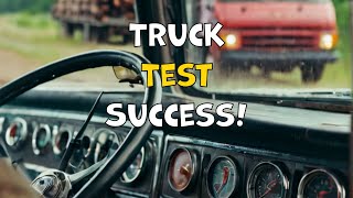 Truck driving test succes [upl. by Stout]