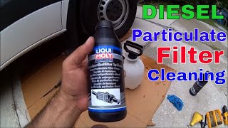 Mercedes Sprinter Diesel Particulate Filter Cleaning DIY Ligui Moly ProLine [upl. by Sirovaj]