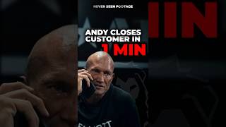 ANDY CLOSES CUSTOMER IN 1 MINUTE [upl. by Tiras357]