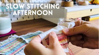 A simple slow stitching project for a quiet afternoon [upl. by Aniad]