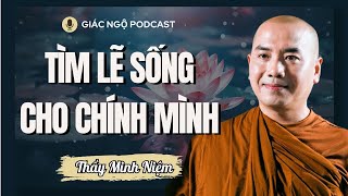 Đi Tìm LẼ SỐNG Cho CHÍNH MÌNH  Thầy Minh Niệm  Giác Ngộ Podcast [upl. by Modeerf]