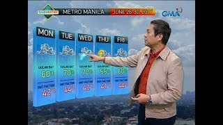 UB Weather update as of 600 am June 26 2017 [upl. by Murielle721]