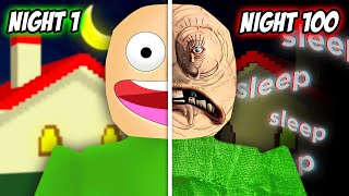 100 Days WITHOUT SLEEP  Roblox Insomnia [upl. by Stilwell549]