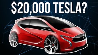 Teslas Upcoming 20000 Compact Vehicle  Its Coming Sooner Than You Think [upl. by Ellives]