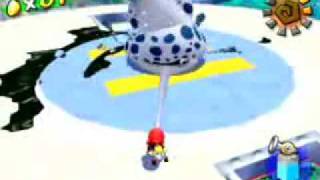 Super Mario Sunshine Miniboss Gooper Blooper Again [upl. by Gnehc106]