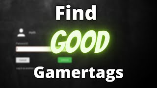 How to choose a GOOD gaming name or find creative gamertags [upl. by Adev698]