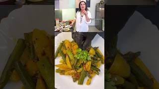 Farah Khan’s Veg Special Bhindi Recipe farahkhan shorts [upl. by Giliane]