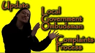 Local Government Ombudsman Complaints Process Update [upl. by Home]