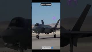 Female pilot taking charge of F35 Fighter jet military shorts [upl. by Aitsirt]