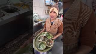 210🤩 me Rajasthan ki famous thali garib ka five star⭐ khana 🤤😱👌streetfood famousfood thali [upl. by Taryne]