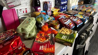 HUGE WEEKLY FOOD SHOPPING HAUL FOR LARGE UK FAMILY  ASDA AND ICELANDS HAUL  RANTING VIDEO 🫣 [upl. by Laspisa]