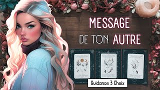 💋 MESSAGE De Ton AUTRE 🔥😳❤️ Guidance Sentimentale à 3 Choix ✨ [upl. by Alyat922]