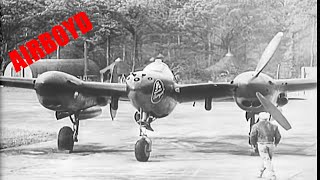 P47 amp P38 Fighter Escort Launch  The Thunderbolts Ramrod To Emden 1943 [upl. by Folberth]