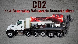 CD2 Dual Bin Volumetric Concrete Mixer [upl. by Syla]