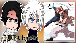 Jujutsu Kaisen React to Itadori  Jujutsu Kaisen  Gacha Club [upl. by Elleirda]