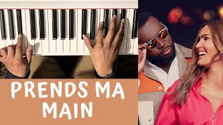 COMMENT JOUER PRENDS MA MAIN  GIMS X VITAA  Piano tutorial [upl. by Judenberg]