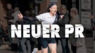 PR Versuche beim Aschaffenburg Halbmarathon 2024  RaceVlog [upl. by Margetts853]