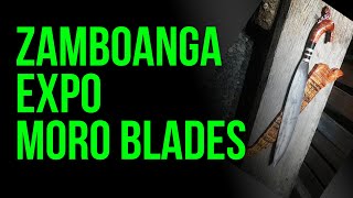 Traditional Moro Blades Zamboanga Peninsula Expo 2019 Traditional Filipino Weapons [upl. by Nillok]