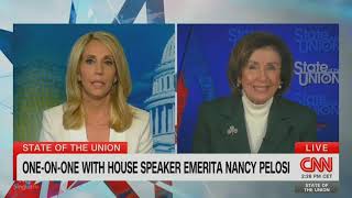 Speaker Emerita Pelosi on CNNs State of the Union [upl. by Peadar151]