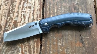 The CRKT Folding Razel Pocketknife The Full Nick Shabazz Review [upl. by Karwan]