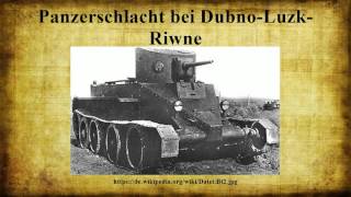 Panzerschlacht bei DubnoLuzkRiwne [upl. by Pollyanna571]