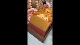 Pineapple Hibiscus Aloe Vera Artisan Soap [upl. by Barcot382]