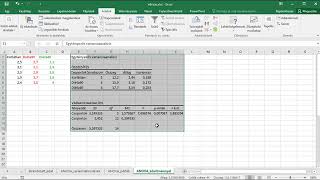 Varianciaanalízis Excel bővítménnyel [upl. by Ahsenyl]