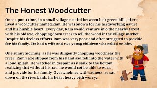 Honest Woodcutter Story  Learn English Through Stories for Kids amp Beginners [upl. by Lihka]