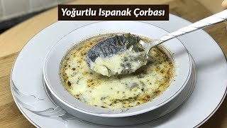 Yoğurtlu Ispanak Çorbası  Naciye Kesici  Yemek Tarifleri [upl. by Fabio815]