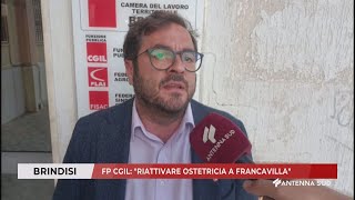 05 NOVEMBRE 2024  BRINDISI  FP CGIL RIATTIVARE OSTETRICIA A FRANCAVILLA [upl. by Zeiler]