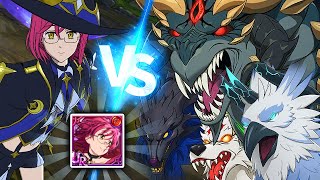 Fest Gowther VS ALL DEMONIC BEAST BATTLES  Seven Deadly Sins Grand Cross [upl. by Micco795]