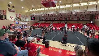 Texas Tech University CoEd Cheer  Daytona Showcase 2023 [upl. by Akemej]