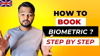 How to book FREE appointment for biometric in uk online at UKVCAS For uk visa or extension visa [upl. by Berry]