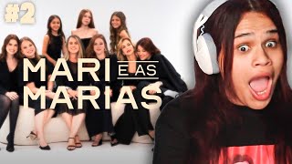 mdmDaiane reagindo MARI E AS MARIAS EP2  BARRACO na FAMÍLIA Vivian Maria x Mãe [upl. by Akeber]