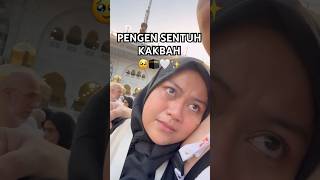 Part1 PENGEN SENTUH KAKBAH🥹🕋 umroh mbakbangsawan kakbah mekah tanahsuci [upl. by Nosydam980]