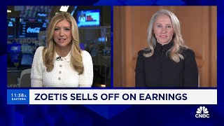 Zoetis CEO Kristin Peck on Q4 earnings [upl. by Aonehc982]