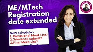 MEMTech admission 202425 schedule Provisional merit list Grievance Final Merit listBhiseSir [upl. by Arev]