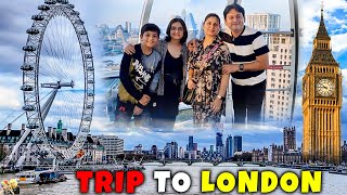 TRIP TO LONDON  Family Travel Vlog  London Eye Big Ben International Travel  Aayu and Pihu Show [upl. by Claretta]