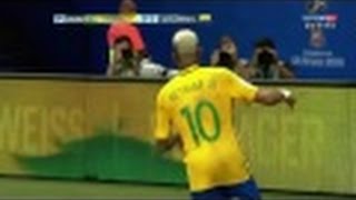 Brasil 2 x 1 Colombia melhores momentos 2016  Eliminatórias Russia [upl. by Saticilef]