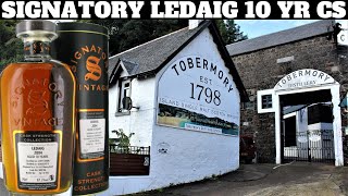 Signatory Vintage Cask Strength Collection Ledaig 2004 10 Year Single Malt Scotch Whisky Review [upl. by Lotta]