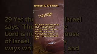 Ezekiel 182832 NKJV [upl. by Kieger72]