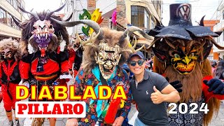 DIABLADA PILLAREÑA 2024  Patrimonio Cultural del Ecuador [upl. by Dumanian]