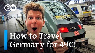 Germanys 49Euro Ticket or DTicket – All You Need to Know [upl. by Eniamrahs]