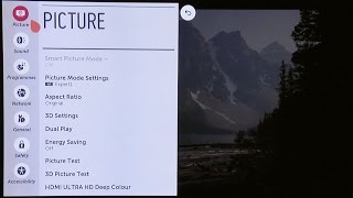 LG 65EF950 4K OLED TV Best Picture Settings [upl. by Rima560]